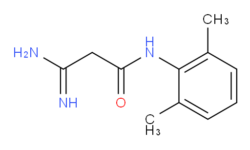 3-amino-N-(2,6-dimethylphenyl)-3-iminopropanamide