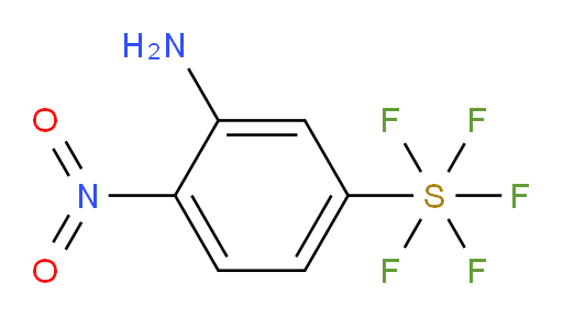 (3-Amino-4-nitrophenyl)sulfur pentafluoride