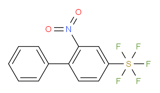 (2-nitro-biphenyl-4-yl)sulfur pentafluoride