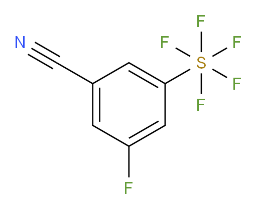 (3-Cyano-5-fluorophenyl)sulfur pentafluoride