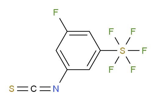 (3-fluoro-5-isothiocyanatophenyl)sulfur pentafluoride