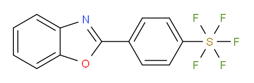 4-(benzo[d]oxazol-2-yl)(pentafluoromercapto)benzene