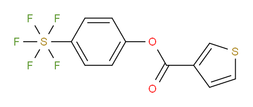 [4-[(2-thienylcarbonyl)oxy]phenyl]sulfur pentafluoride