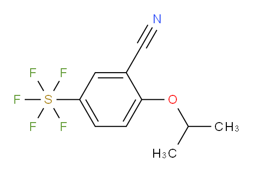 [3-Cyano-4-(1-methylethoxy)phenyl]sulfur pentafluoride