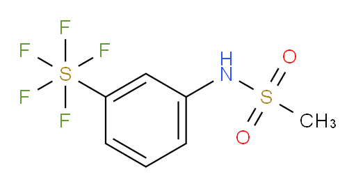 [3-[(methylsulfonyl)amino]phenyl]-sulfur pentafluoride