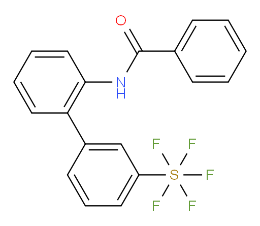 [2'-(benzoylamino)-biphenyl-3-yl]sulfur pentafluoride
