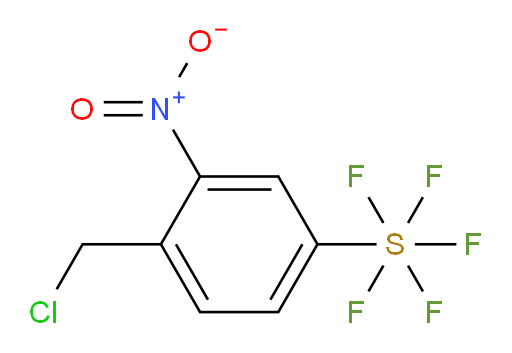 4-(chloromethyl)-3-nitro(pentafluoromercapto)benzene