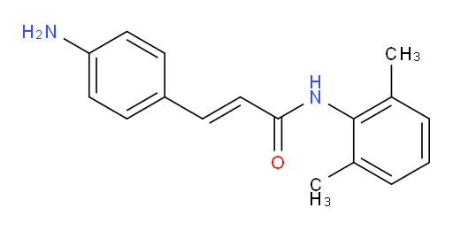 (E)-3-(4-aminophenyl)-N-(2,6-dimethylphenyl)acrylamide