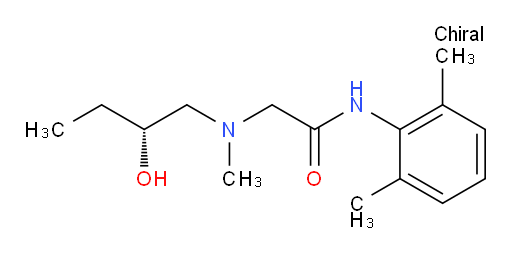 (R)-N-(2,6-dimethylphenyl)-2-((2-hydroxybutyl)(methyl)amino)acetamide