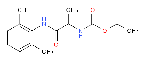 ethyl (1-((2,6-dimethylphenyl)amino)-1-oxopropan-2-yl)carbamate