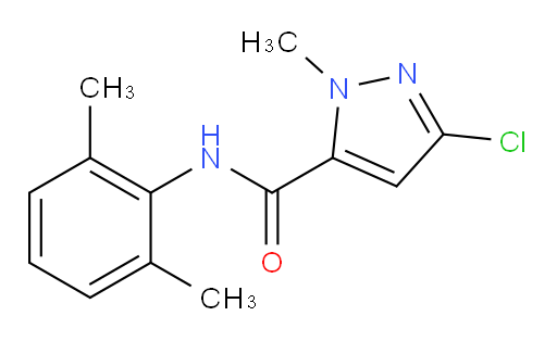3-chloro-N-(2,6-dimethylphenyl)-1-methyl-1H-pyrazole-5-carboxamide