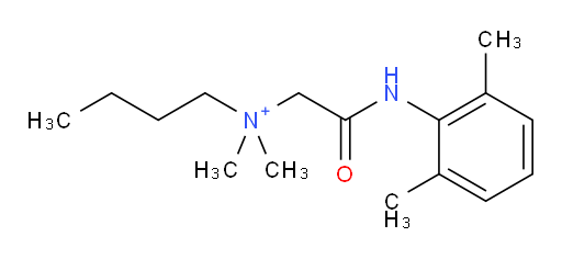 N-(2-((2,6-dimethylphenyl)amino)-2-oxoethyl)-N,N-dimethylbutan-1-aminium