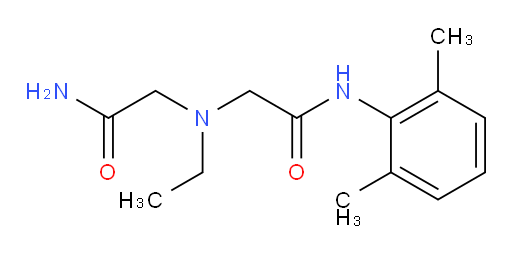 2-((2-amino-2-oxoethyl)(ethyl)amino)-N-(2,6-dimethylphenyl)acetamide