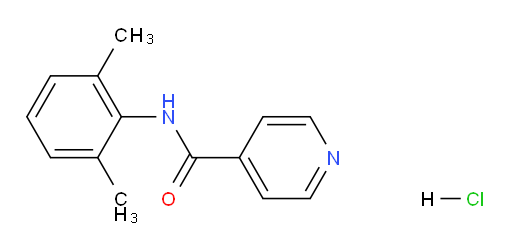 N-(2,6-dimethylphenyl)isonicotinamide hydrochloride