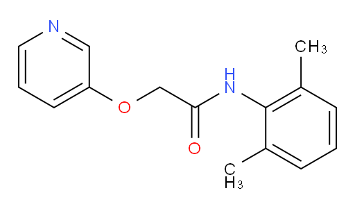 N-(2,6-dimethylphenyl)-2-(pyridin-3-yloxy)acetamide