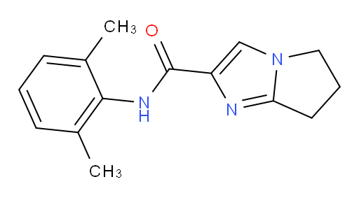 N-(2,6-dimethylphenyl)-6,7-dihydro-5H-pyrrolo[1,2-a]imidazole-2-carboxamide