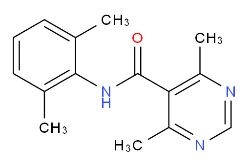 N-(2,6-dimethylphenyl)-4,6-dimethylpyrimidine-5-carboxamide