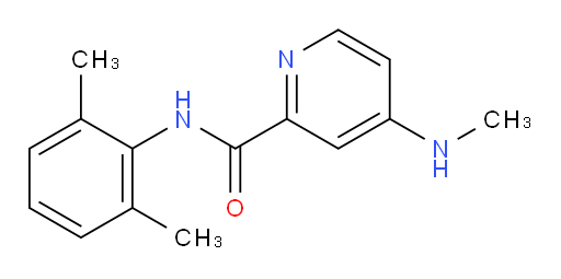 N-(2,6-dimethylphenyl)-4-(methylamino)picolinamide