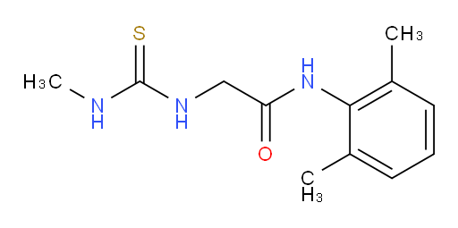 N-(2,6-dimethylphenyl)-2-(3-methylthioureido)acetamide