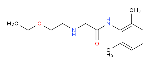 N-(2,6-dimethylphenyl)-2-((2-ethoxyethyl)amino)acetamide