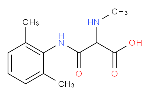 3-((2,6-dimethylphenyl)amino)-2-(methylamino)-3-oxopropanoic acid