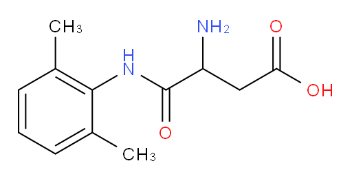 3-amino-4-((2,6-dimethylphenyl)amino)-4-oxobutanoic acid