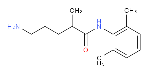 5-amino-N-(2,6-dimethylphenyl)-2-methylpentanamide
