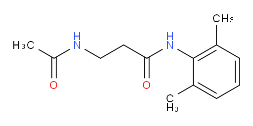 3-acetamido-N-(2,6-dimethylphenyl)propanamide