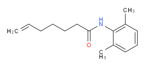 N-(2,6-dimethylphenyl)hept-6-enamide