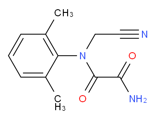 N1-(cyanomethyl)-N1-(2,6-dimethylphenyl)oxalamide