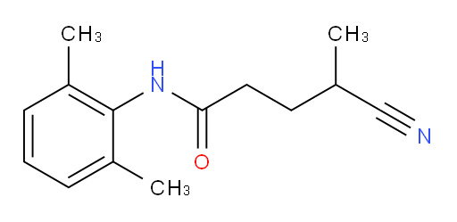 4-cyano-N-(2,6-dimethylphenyl)pentanamide
