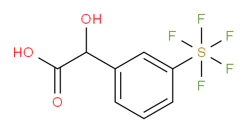 2-hydroxy-2-(3-(pentafluoromercapto)phenyl)acetic acid