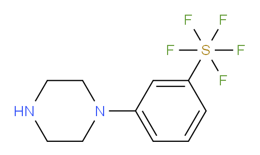 [3-(1-piperazinyl)phenyl]sulfur pentafluoride