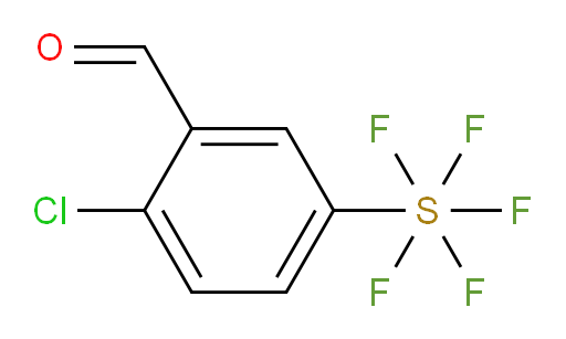 (4-Chloro-3-formylphenyl)sulfur pentafluoride
