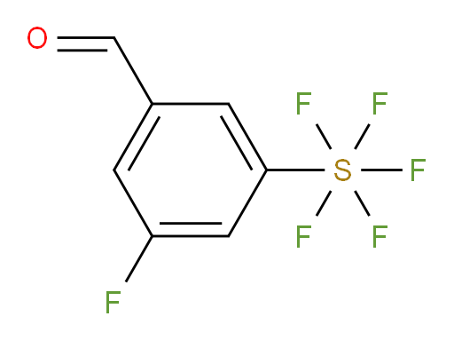 (3-fluoro-5-formylphenyl)sulfur pentafluoride