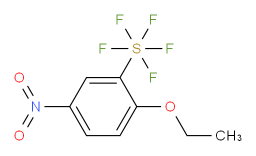 (2-ethoxy-5-nitrophenyl)sulfur pentafluoride