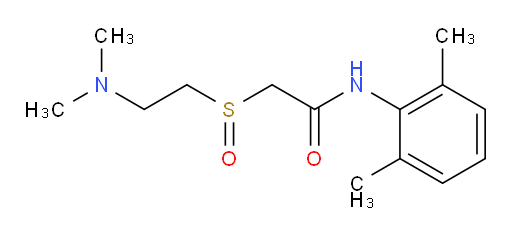 2-((2-(dimethylamino)ethyl)sulfinyl)-N-(2,6-dimethylphenyl)acetamide