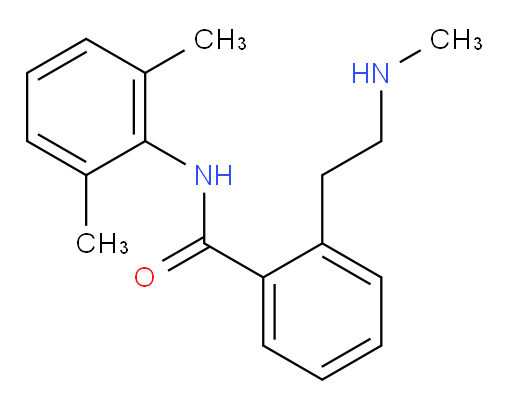 N-(2,6-dimethylphenyl)-2-(2-(methylamino)ethyl)benzamide
