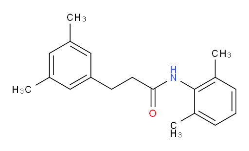 N-(2,6-dimethylphenyl)-3-(3,5-dimethylphenyl)propanamide