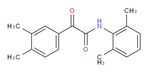 N-(2,6-dimethylphenyl)-2-(3,4-dimethylphenyl)-2-oxoacetamide