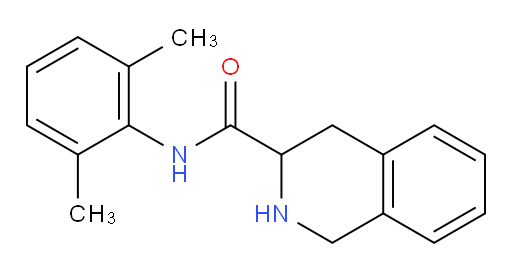 N-(2,6-dimethylphenyl)-1,2,3,4-tetrahydroisoquinoline-3-carboxamide