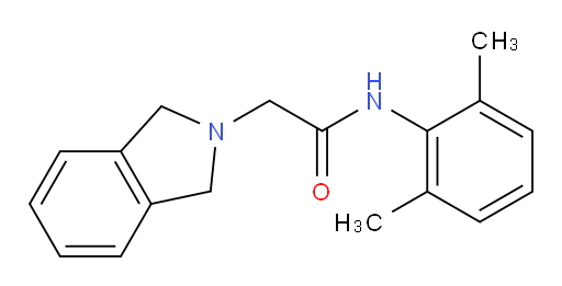 N-(2,6-dimethylphenyl)-2-(isoindolin-2-yl)acetamide