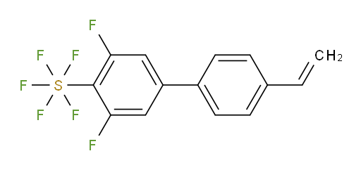 (4'-ethenyl-3,5-difluoro-biphenyl-4-yl)sulfur pentafluoride