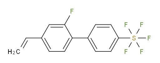 (4'-ethenyl-2'-fluoro-biphenyl-4-yl)sulfur pentafluoride