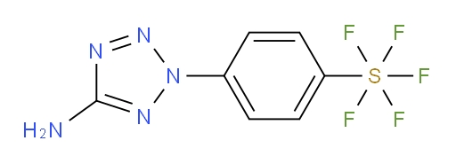4-(5-amino-2H-tetrazol-2-yl)(pentafluoromercapto)benzene