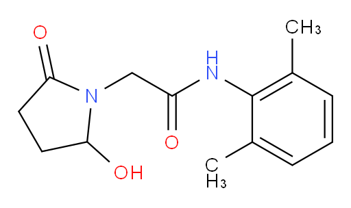 N-(2,6-dimethylphenyl)-2-(2-hydroxy-5-oxopyrrolidin-1-yl)acetamide