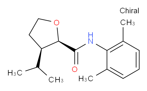 (2R,3R)-N-(2,6-dimethylphenyl)-3-isopropyltetrahydrofuran-2-carboxamide