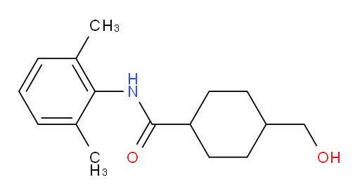 N-(2,6-dimethylphenyl)-4-(hydroxymethyl)cyclohexanecarboxamide
