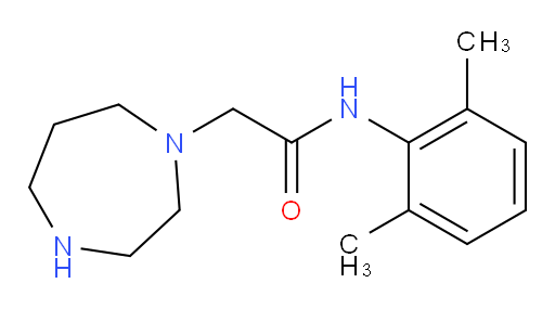 2-(1,4-diazepan-1-yl)-N-(2,6-dimethylphenyl)acetamide