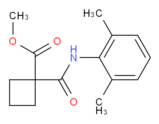 methyl 1-((2,6-dimethylphenyl)carbamoyl)cyclobutanecarboxylate